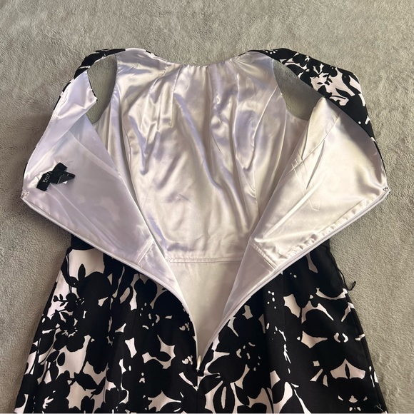 White House Black Market WHBM Sleeveless Floral Business Career Sheath Dress - Picture 14 of 17